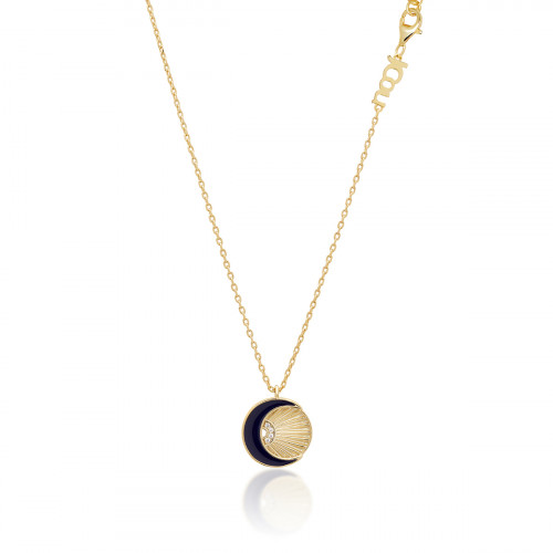 JCOU SUN AND MOON NECKLACE 